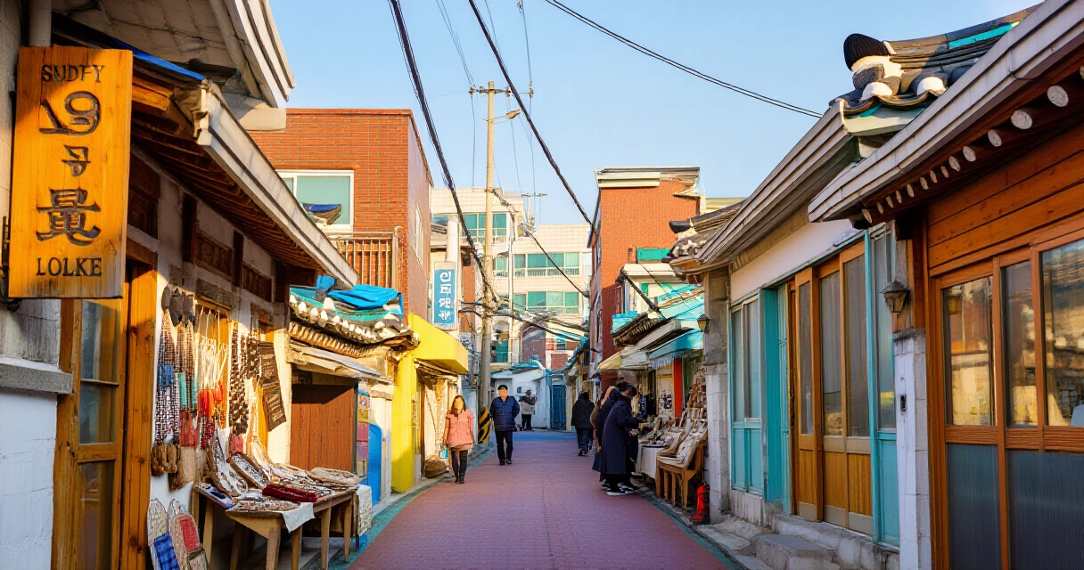 부산 원도심 골목 소상공인 가게들의 풍경