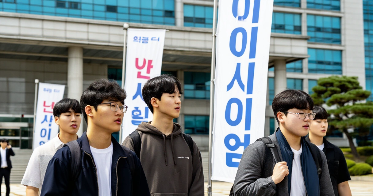 서울 정부청사 앞 청년 지원 정책 발표 현장